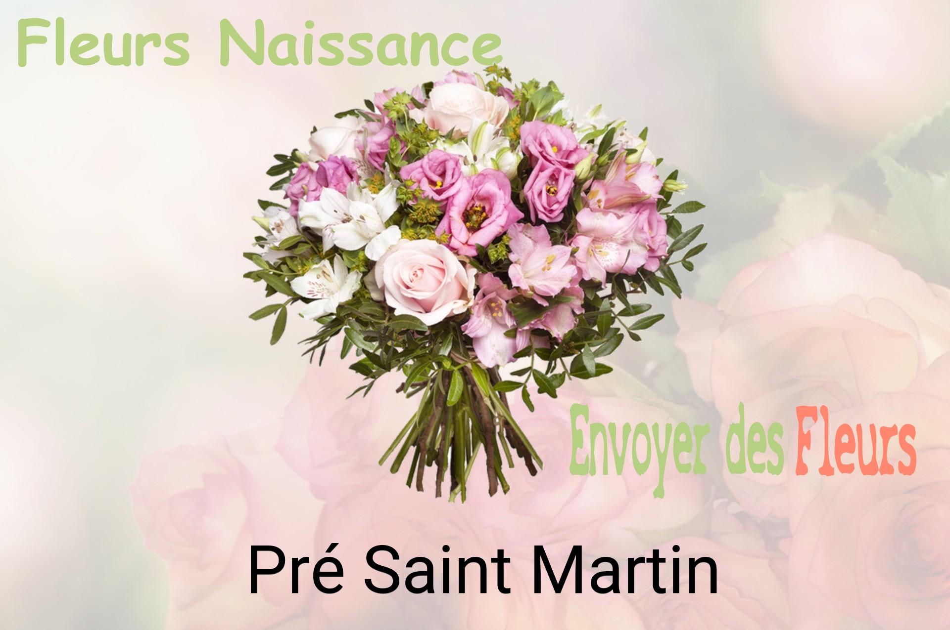 Bouquet de fleurs de naissance livré à Pré-Saint-Martin